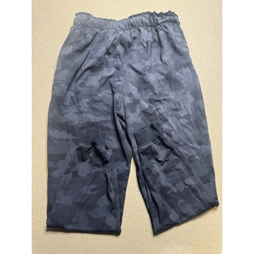 Lululemon Stretch High-Rise Jogger Full Length 365 Camo‎ Deep Coal  Sz 8 $180